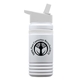 20 oz UpCycle rPET Bottle With Flip Straw Lid And Grip Band