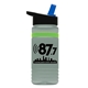 20 oz UpCycle rPET Bottle With Flip Straw Lid And Grip Band