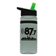 20 oz UpCycle rPET Bottle With Flip Straw Lid And Grip Band