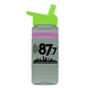 20 oz UpCycle rPET Bottle With Flip Straw Lid And Grip Band