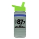 20 oz UpCycle rPET Bottle With Flip Straw Lid And Grip Band