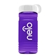 20 oz UpCycle rPET Bottle With Tethered Lid