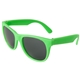 aerial view a neon green uv400 sweet sunglasses, image 1 of 4