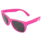 aerial view a neon pink uv400 sweet sunglasses, image 1 of 4