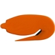 aerial view a orange plastic letter opener staple remover, image 1 of 2