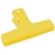 aerial view a yellow 4 multi - purpose clip with magnet option, image 1 of 2