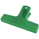 aerial view a translucent green 4 multi - purpose clip with magnet option, image 1 of 2