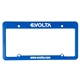 aerial view a blue 6x12 license plate frame, image 1 of 2