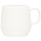 aerial view a matte ivory 16 oz verona ceramic mug - matte ivory, image 1 of 6