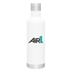 aerial view a matte white 25 oz h2go noir - powder stainless steel bottle - matte white, image 1 of 4