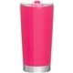 aerial view a neon pink 20 oz frost stainless steel tumbler - neon pink vibrant and durable drinkware, image 1 of 6