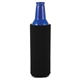 a black aluminum bottle coolie