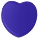 aerial view a blue heart shaped pill box, image 1 of 2