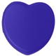 aerial view a blue heart shaped pill box, image 1 of 2