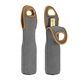aerial view a smoke wine tote - suede - ish neoprene single, image 1 of 3
