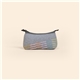 aerial view a charcoal gray large canoe heathered jersey knit, image 1 of 2