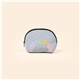 aerial view a athletic gray cosmo cutie heathered jersey knit neoprene, image 1 of 2