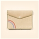 aerial view a burlap snapfolio for macbook air / pro burlap neoprene - 13, image 1 of 6