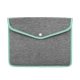 aerial view a charcoal gray snapfolio for macbook air / pro heathered jersey knit neoprene - 13, image 1 of 3