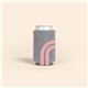 aerial view a charcoal gray kolder kaddy heathered jersey knit neoprene, image 1 of 2
