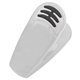 aerial view a translucent frost magnet clip with grip, image 1 of 2