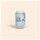 a dusty blue liam velvet neoprene can insulator