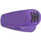 aerial view a translucent purple custom magnet clip with grip, image 1 of 2