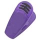 aerial view a translucent purple magnet clip with grip, image 1 of 2