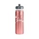 a rose gold van metro sport bottle - push pull cap - metallic neoprene