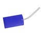 aerial view a blue explorer luggage tag, image 1 of 3