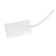 aerial view a white explorer luggage tag, image 1 of 3