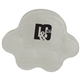 aerial view a translucent frost paw - shaped keep - it bag clip, image 1 of 3