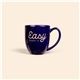 a cobalt solid - color bistro ceramic mug 16 oz