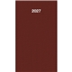 aerial view a burgundy good value(tm) value monthly pocket planner, image 1 of 2