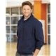 a group of russell athletic - dri power(r) quarter - zip cadet collar sweatshirt
