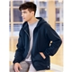 a group of russell athletic - dri power(r) full - zip hooded sweatshirt