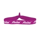 aerial view a magenta 3/4 fold - over elastic headband, image 1 of 2