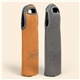 a group of wine tote - suede - ish neoprene single