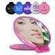 a group of compact mirror with stand