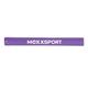 a purple silicone vinyl slap bracelet