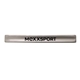 a silver silicone vinyl slap bracelet