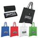a group of nw fold n go tote bag, full color digital