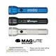 a group of s2d maglite(r) 2d laser engraved