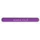 a purple custom silicone slap bracelets