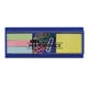 a blue office ruler tool set