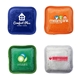 a group of plush square gel bead hot / cold pack