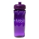 aerial view a group of 18 oz poly - saver pet bottle with push n pull cap, full color digital, image 3 of 14