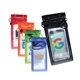 a group of large waterproof cell phone bag, full color digital