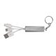 aerial view a silver light - up - your - logo cable set, image 1 of 4