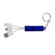 aerial view a blue light - up - your - logo cable set, image 1 of 4